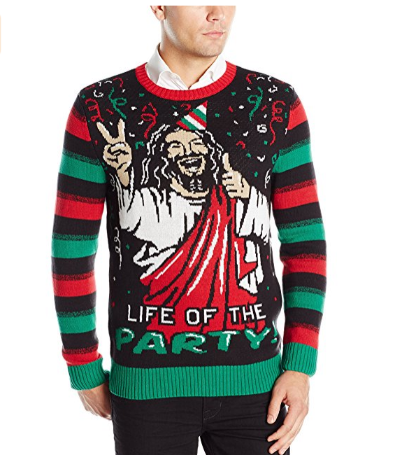 PK1871HX Ugly Christmas Sweater Men's Life Of The Party