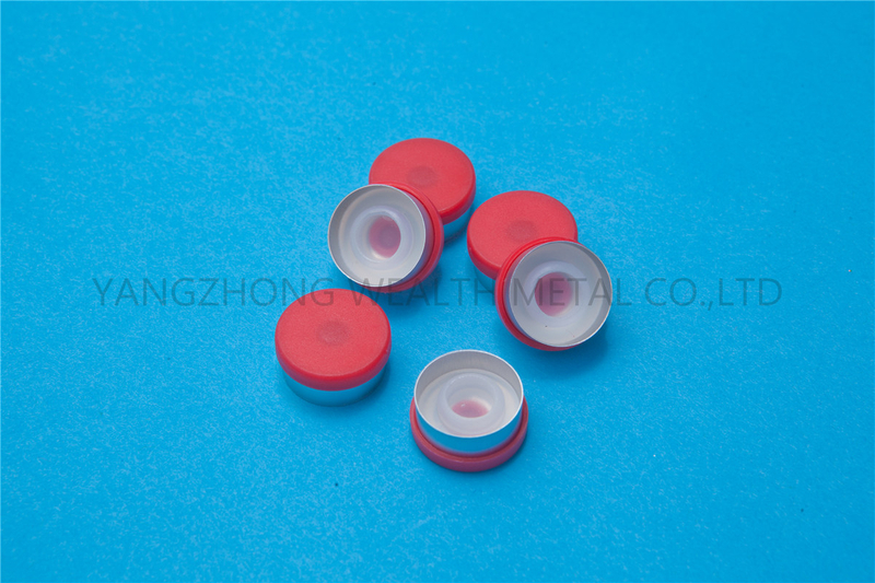 20mm Flip off cap with silicon stopper