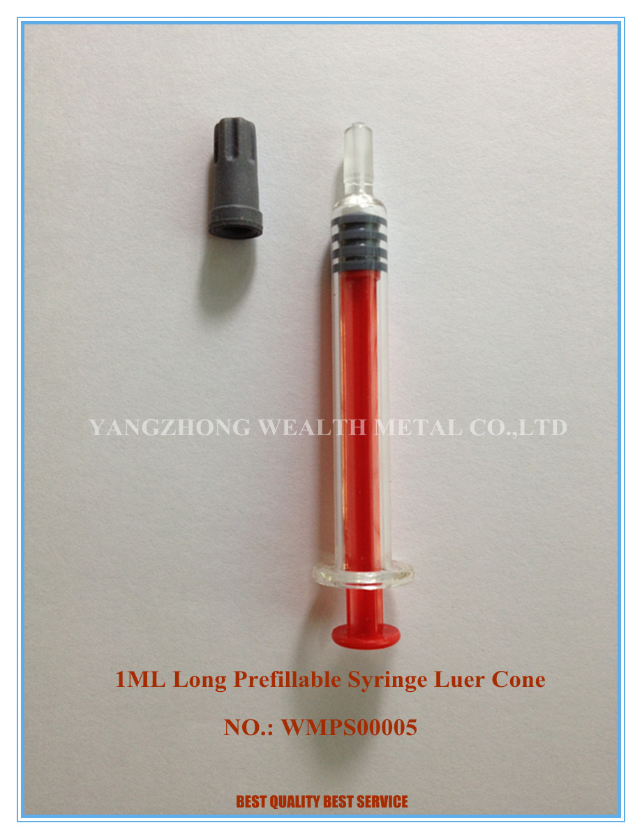 1ml Luer Cone Prefilled Syringe (Long)