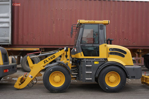 with winter tyre small loader ZL16D,1.6t wheel loader with CE approved 