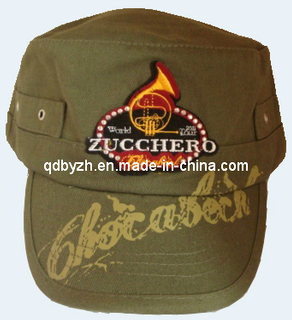 Customized Washed Army/Military Cap (BH-S026)