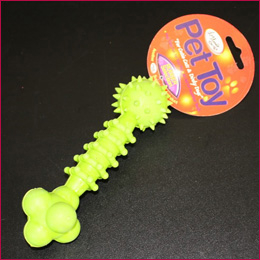 Dog Puppy Pet Toy Rubber Chew Crazy Bone