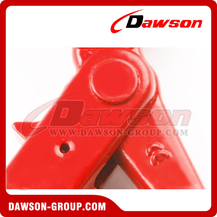 DS082 Gancho de seguridad autoblocante giratorio con horquilla de grado 80 de tipo europeo Dawson Group Ltd. - Proveedor de China.