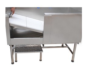 Stainless Steel Pet Dog Bath Tub