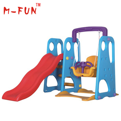 Child indoor slide and swing toy