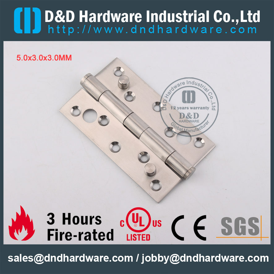 D & D porta de hardware-porta fermithery SS304 dobradiça da porta DDSS014