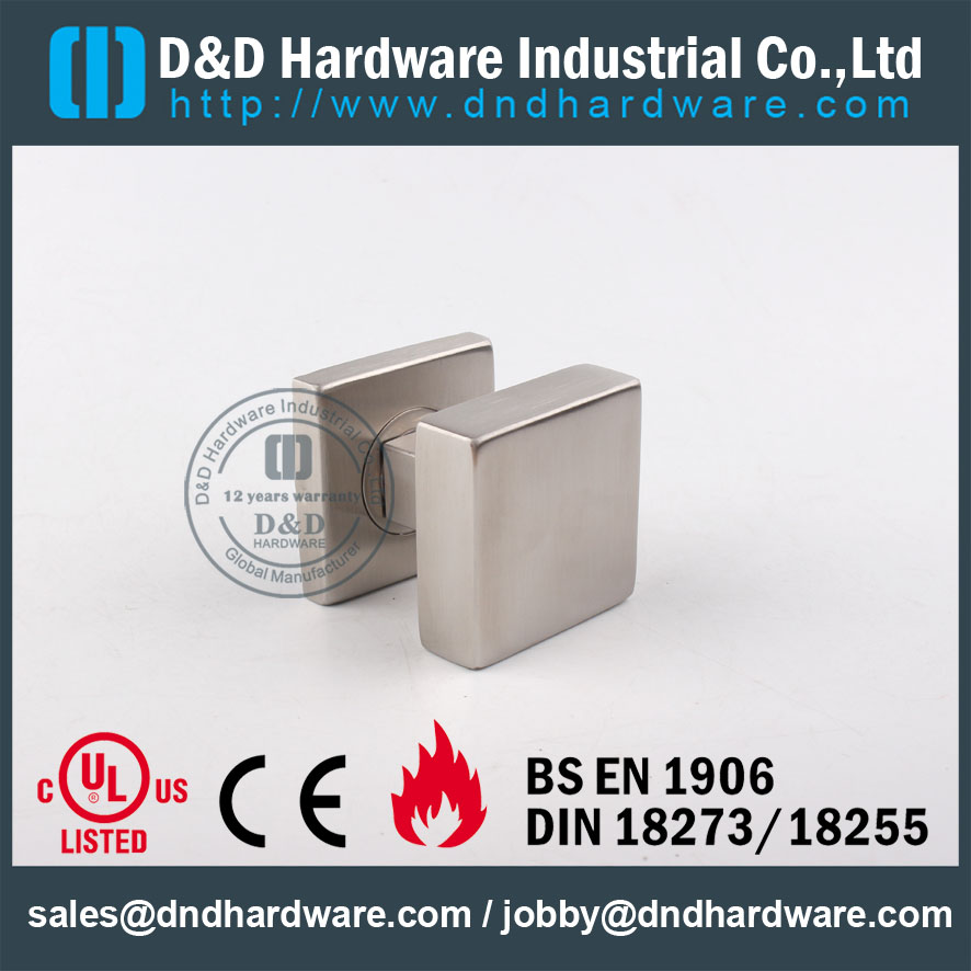 D & D ฮาร์ดแวร์ - สแตนเลสจับ Hollow Square สแตนเลส DDTH030