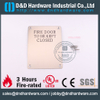 SS304 方形防火门签名板 130x170mm 用于防火门 -DDSP010