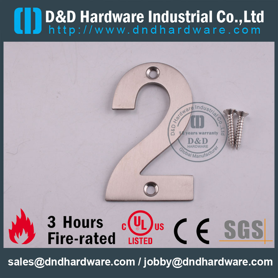 Hardware de D & D Hardware-Construção Hardware SS304 Placa de Sinalização DDSP013