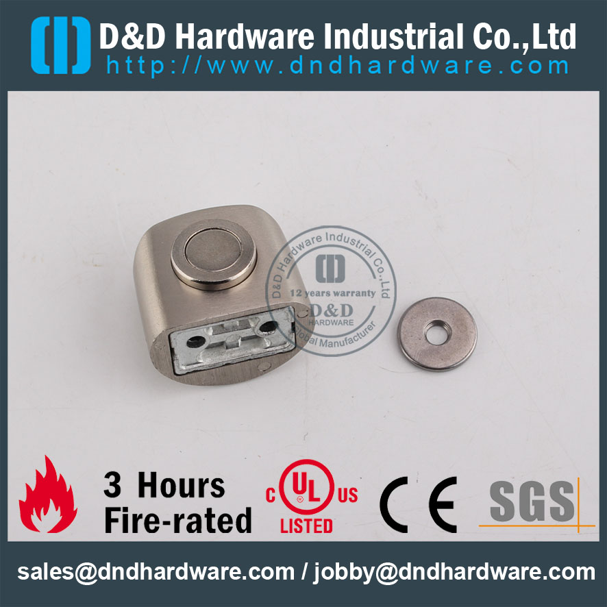 D&D Hardware-Wholesale grau SS304 Molante de porta magnética DDDS032
