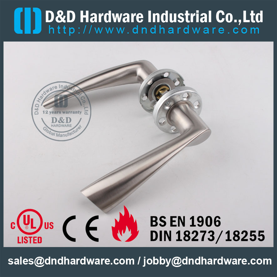 D & D Hardware-CE Certificate Europe Door lever handle DDSH002