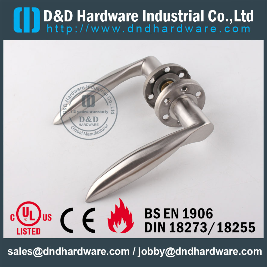 D & D Perangkat Keras-Arsitektur Perangkat Keras SS304 Solid lever handle DDSH026