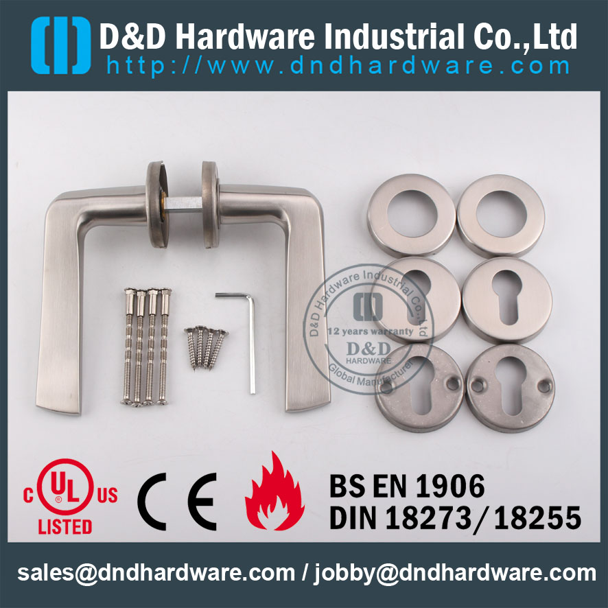 Puxador de porta DDSH022 de design decorativo D & H Hardware & Europa