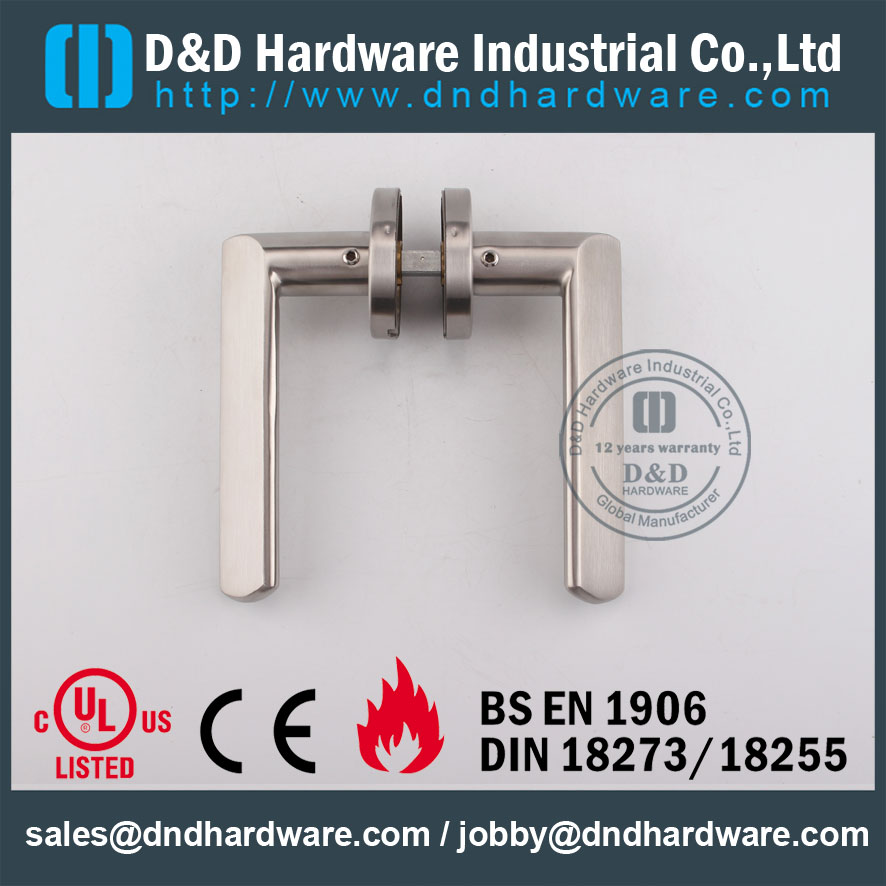 D & D Hardware-Moderno Interior fechadura Da Porta alça DDSH011