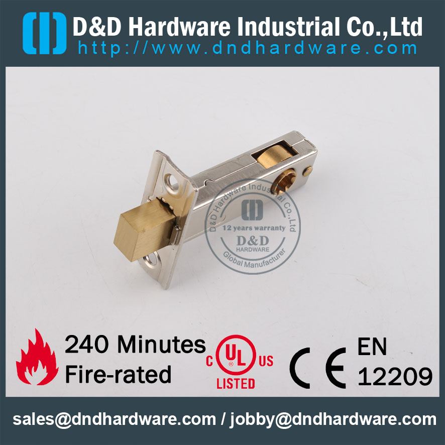 D & D Hardware-Door IronMongery Brass WC-Deadbolt DDML033