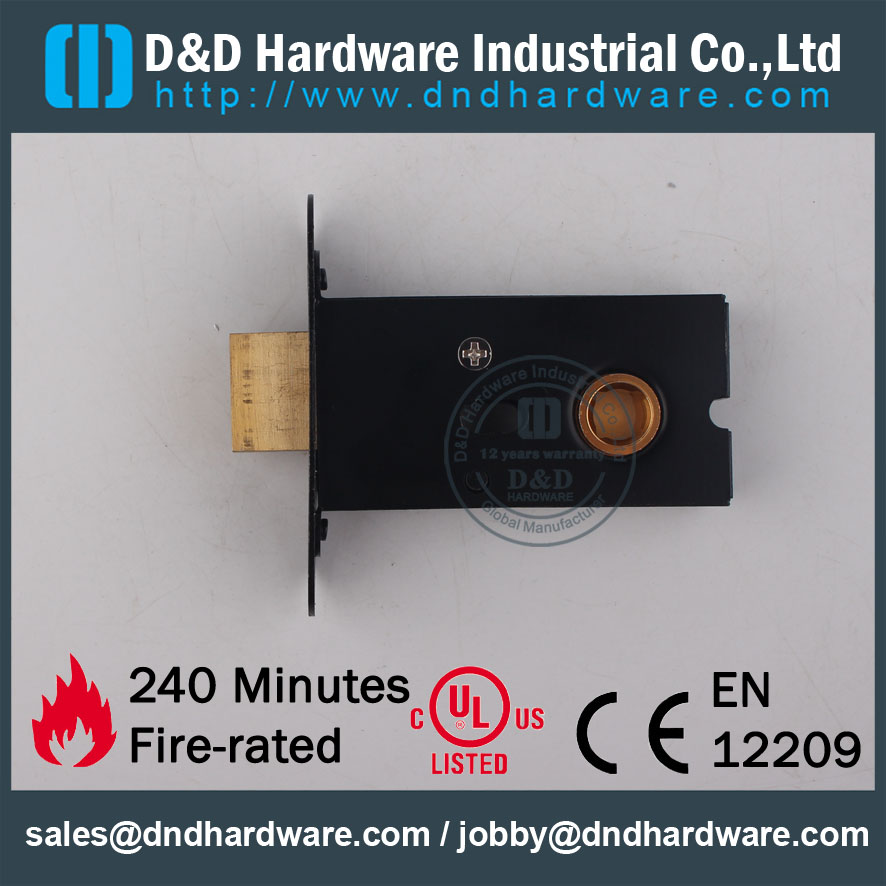 D & D Hardware-Europe Market Brass WC Deadbolt DDML032