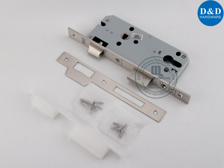 Hardware de bloqueio de aço inoxidável Mortise Lock-D & D