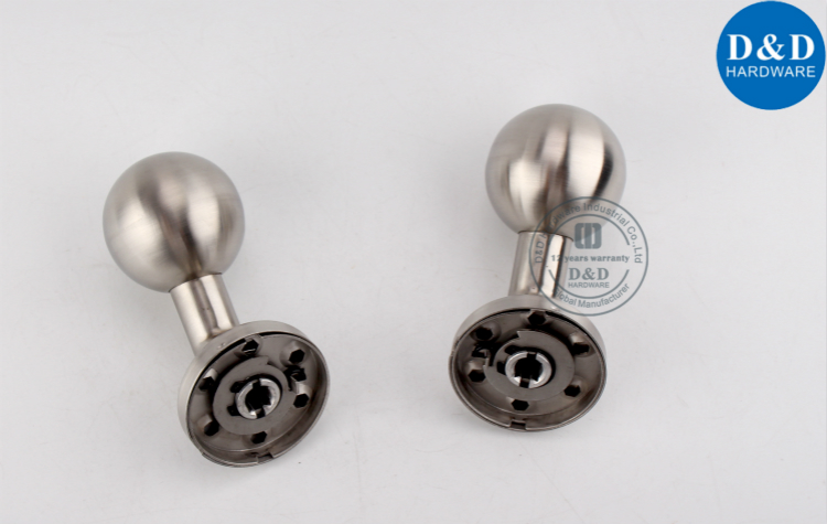 304 Mitred Ball Knob de níquel escovado Knob-D & D Hardware