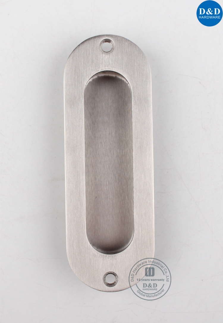 Aço Inoxidável 304 Rodada Escondida Móveis Handle-D & D Hardware