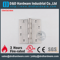 SS UL Classical Fire Rated 4BB Bisagra-DDSS006-FR-5x4.5x3.4mm