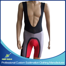 Custom Sublimation Cycling Bib Short Garments