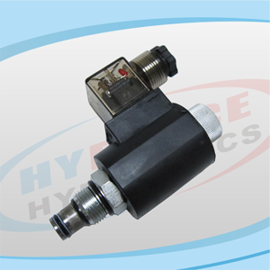 SV10-23 Series (2-Way, 2-Position, Poppet Type, Normally Open) Reverse Flow De-energized