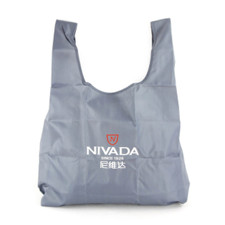 Foldable nylon shopping bag