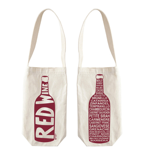 Personalized wine bottle gift bags 