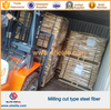 Milling cut type steel fiber