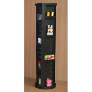 High Classic Metal Spinning Floor Rack (PHY281)
