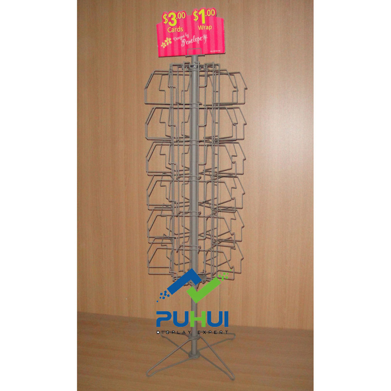 Metal Floor Standing Napkin Rack (PHY222)