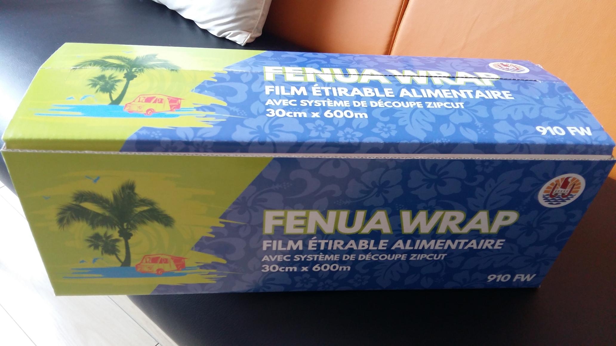 PVC Cling film Renkli kutu