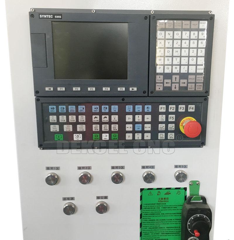 Sistema de control de talla de madera de la m&aacute;quina del CNC del ATC