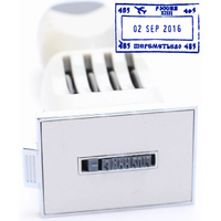 Die Plate Date Stamps Rectangle 60*40mm 