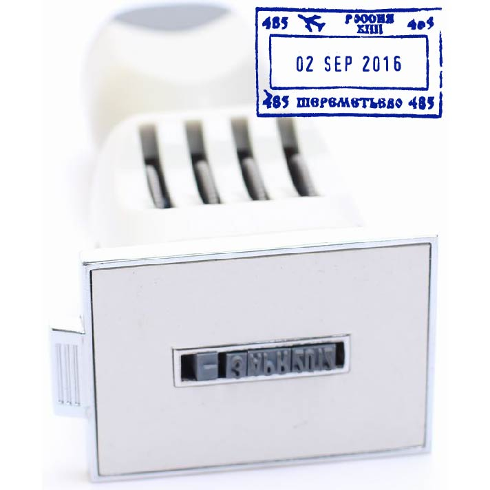 Die Plate Date Stamps Rectangle 60*40mm 