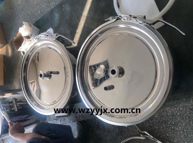 Stainless Steel Round Clamp Manway Lid