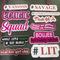 Hot Custom Party Festivals Decoration PVC Foam Board Photo Booth Props Sign