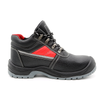 Black waterproof steel toe mid plate safety shoes S3