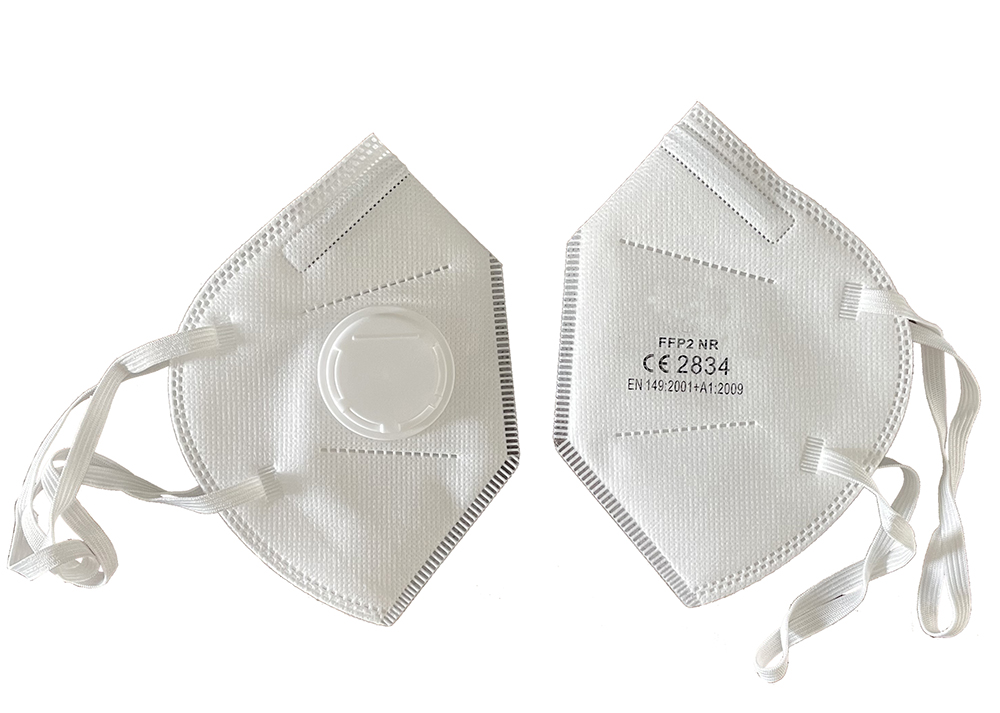 CE FFP2 Ear Loop Protection Anti Dust Mask with Breathable Valve