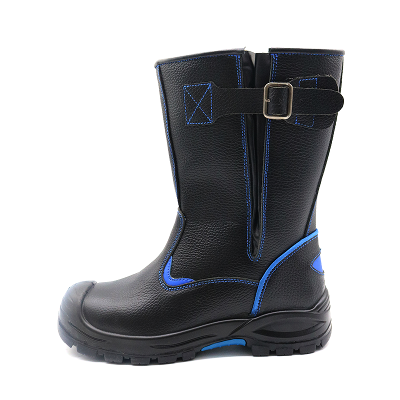 Cold Resistance Steel Toe Winter Welding Safety Boots without Lace