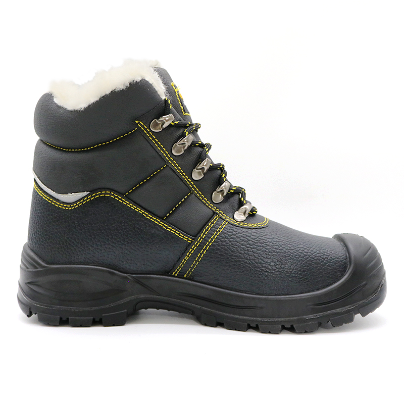 Cold Resistance Men Winter Safety Shoes with Steel Toe