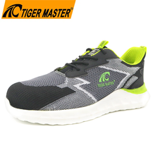 Anti-skid Sports Safety Shoes with Steel Toe Cap