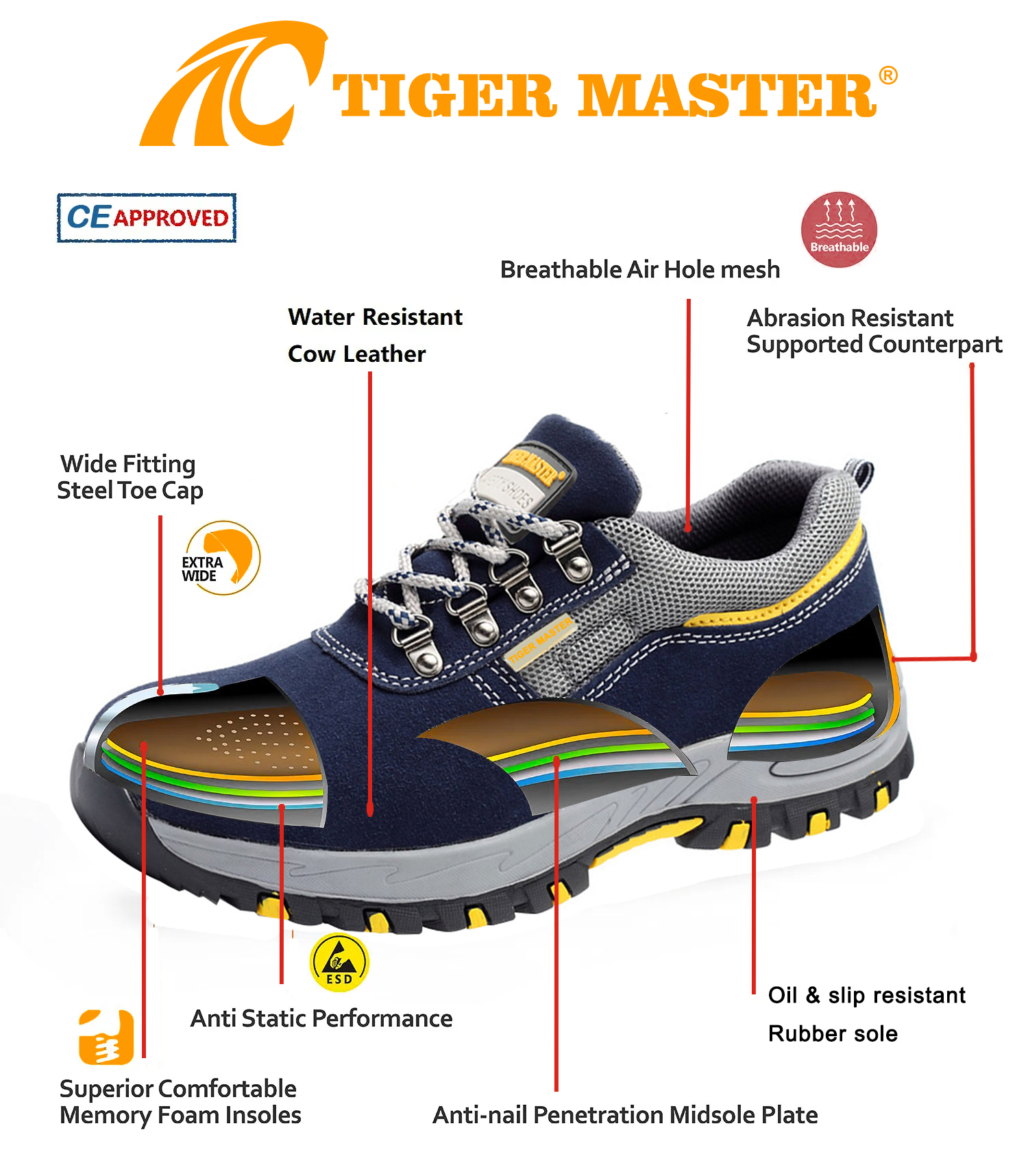 TM2038 SAFETY SHOES 9