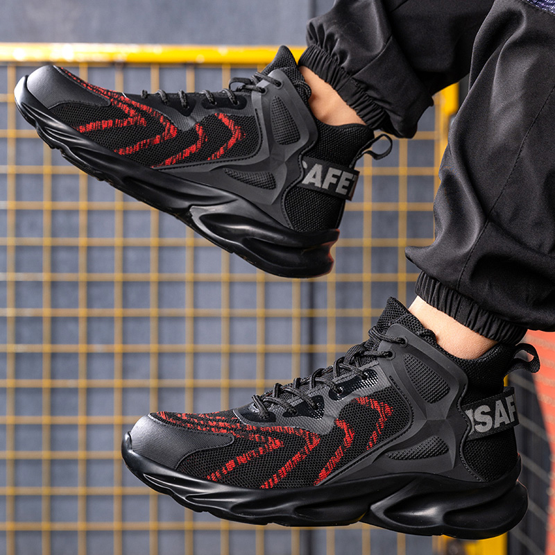 Steel Toe Comfort Fashion Sport Safety Shoes