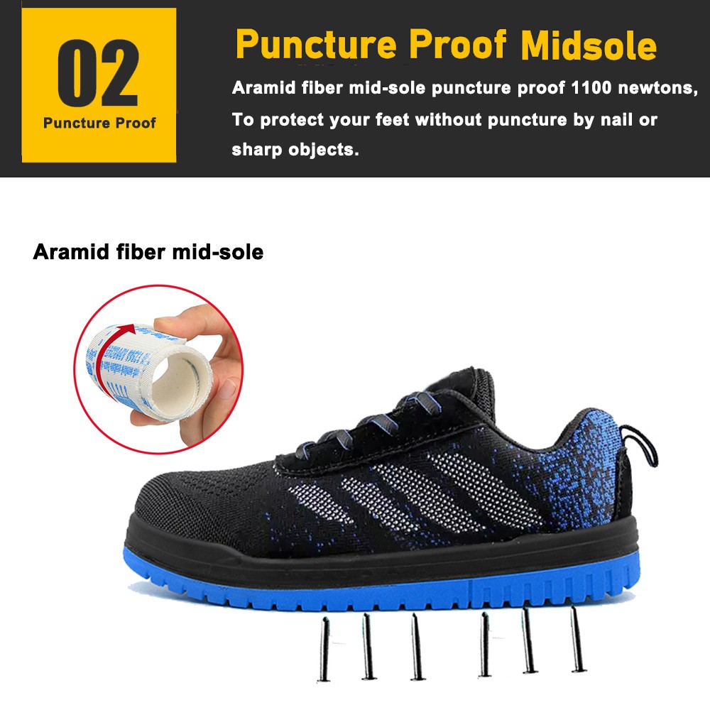 Non Slip Composite Toe Fashion Sport Safety Shoes with CE Verified