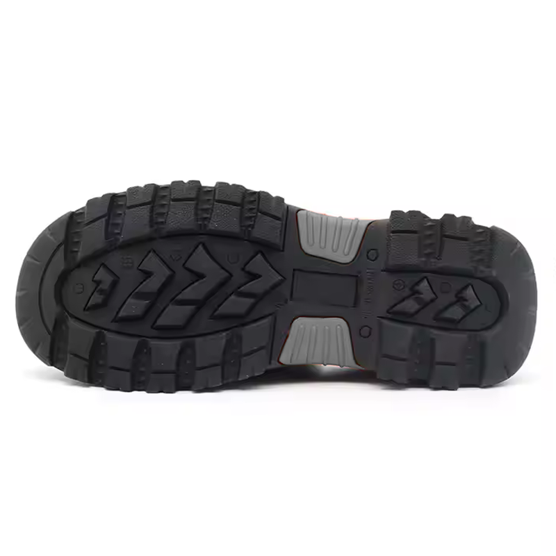 Fiberglass Toe Oil Industry HRO Safety Shoes without Lace