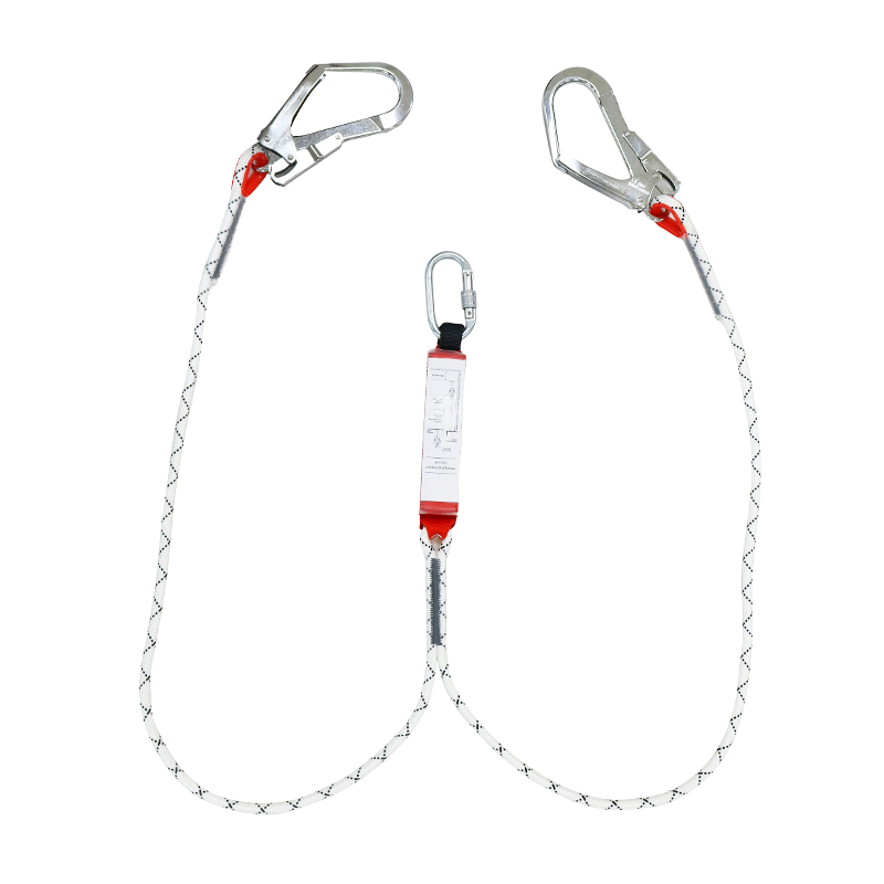 CE EN 362 High Strength Safety Lanyard with Shock Absorber