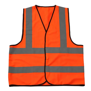 CE EN Class 2 Polyester Reflective Safety Vest Construction