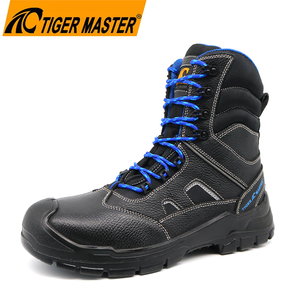 Steel Toe Anti Puncture Mining Safety Shoes High Cut