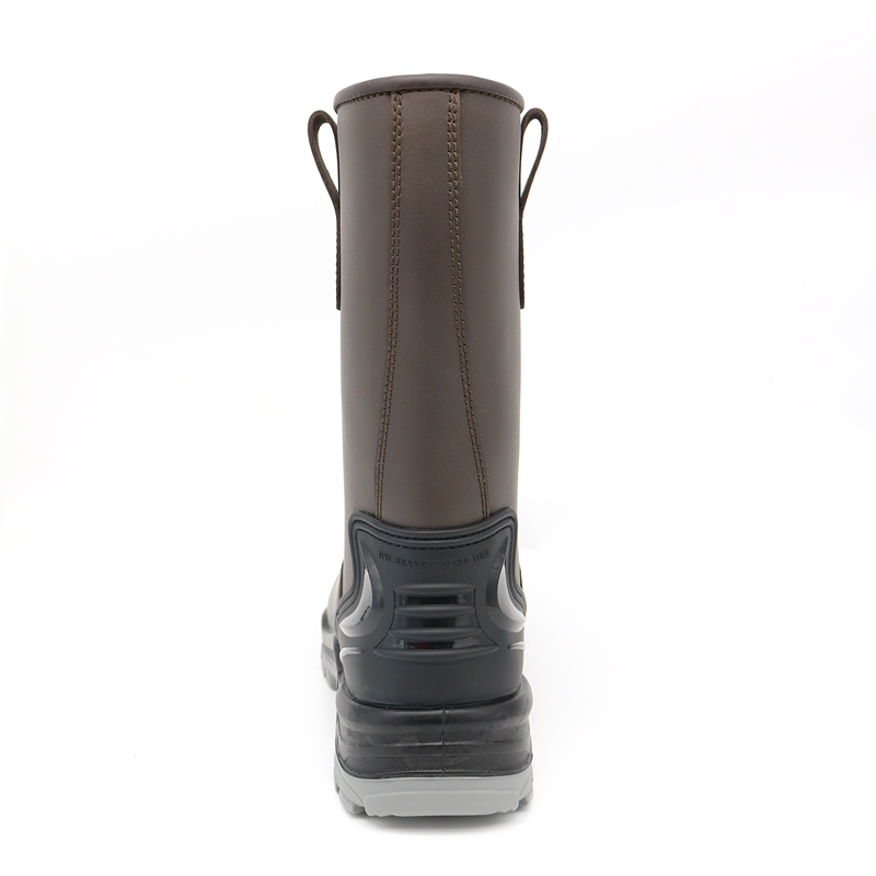 Brown Steel Toe Prevent Puncture Welding Safety Boots